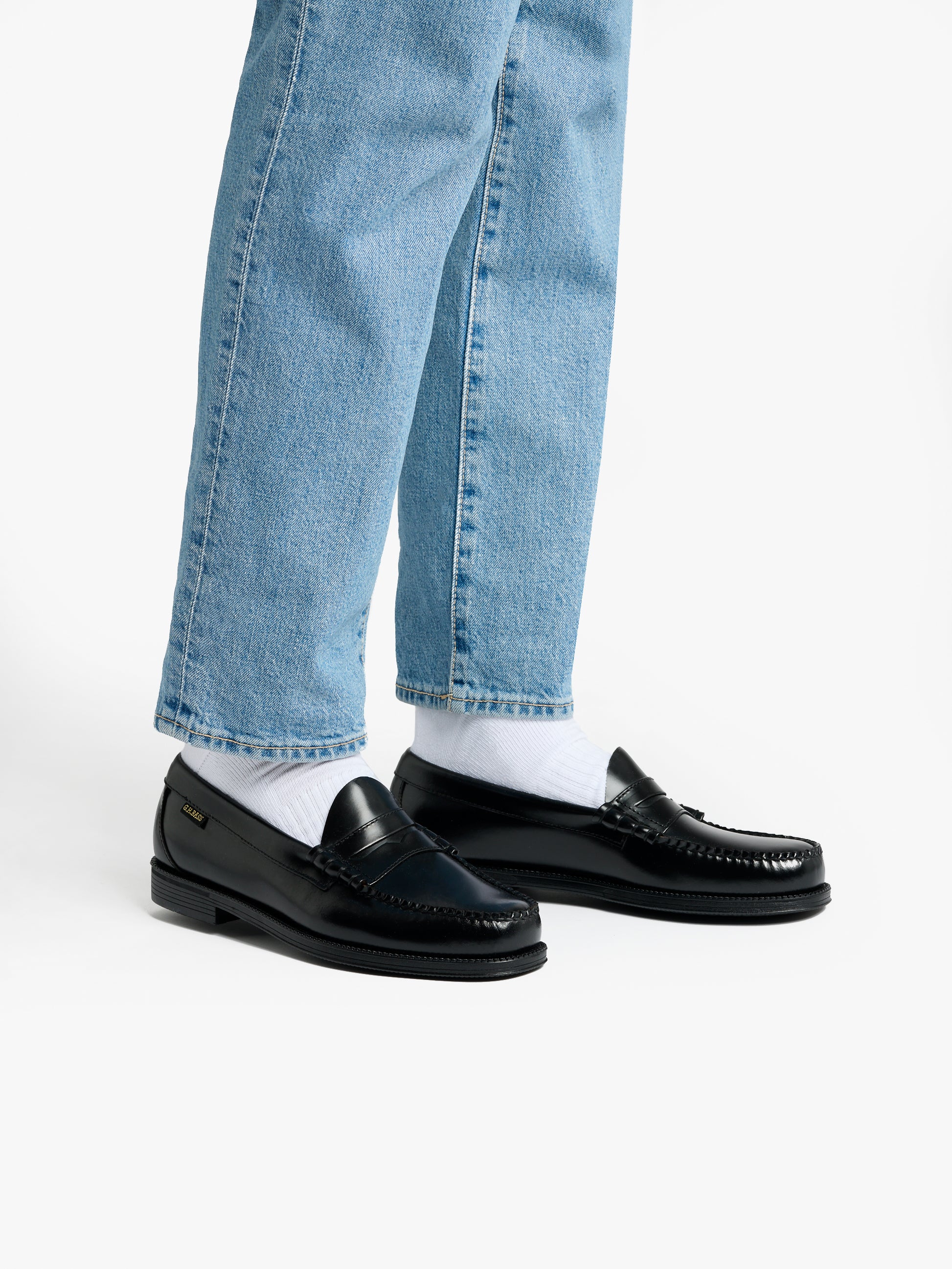 Easy Weejuns Larson Flag Penny Loafers - Image 3