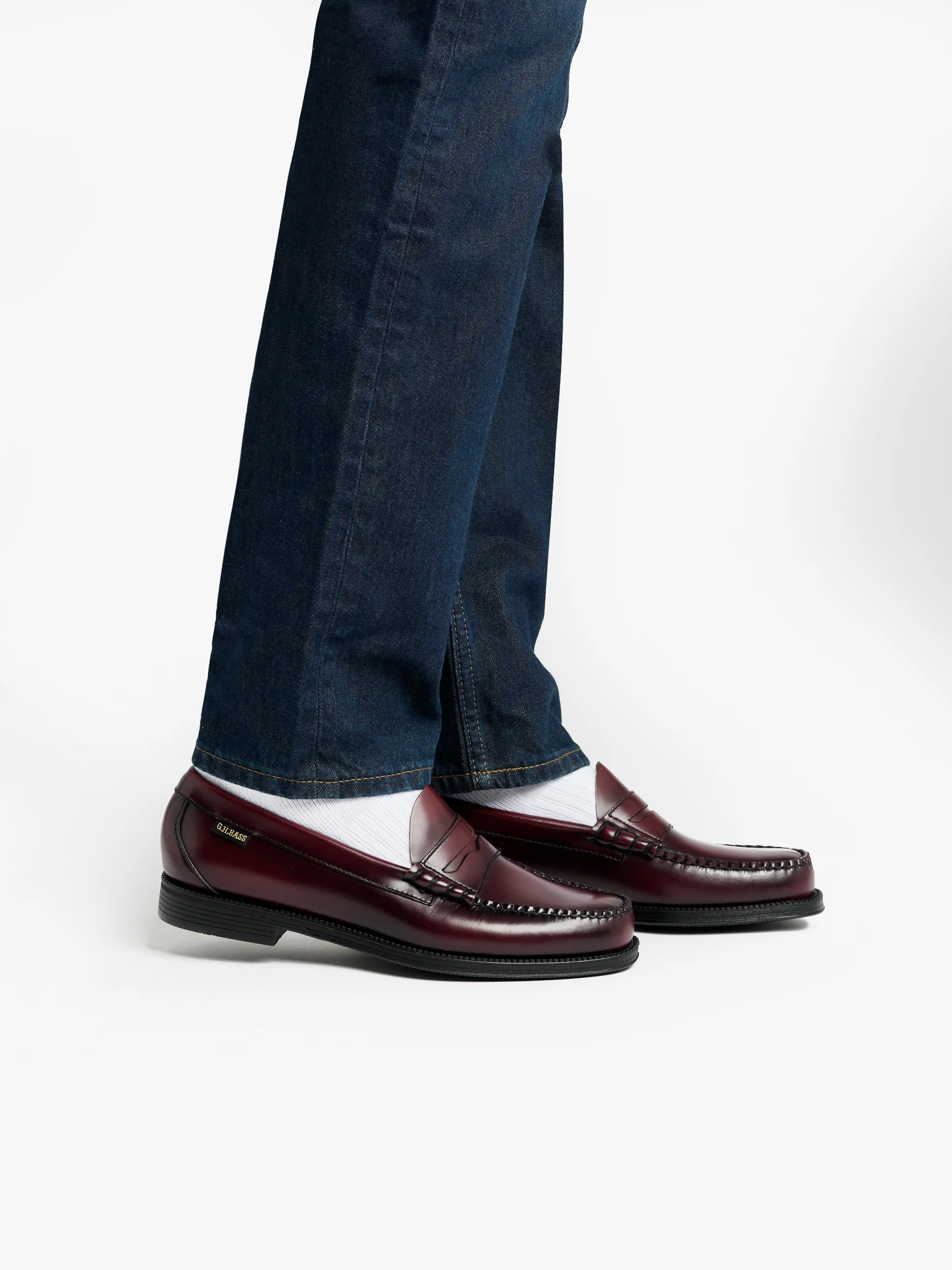 Easy Weejuns Larson Flag Penny Loafers - Image 3