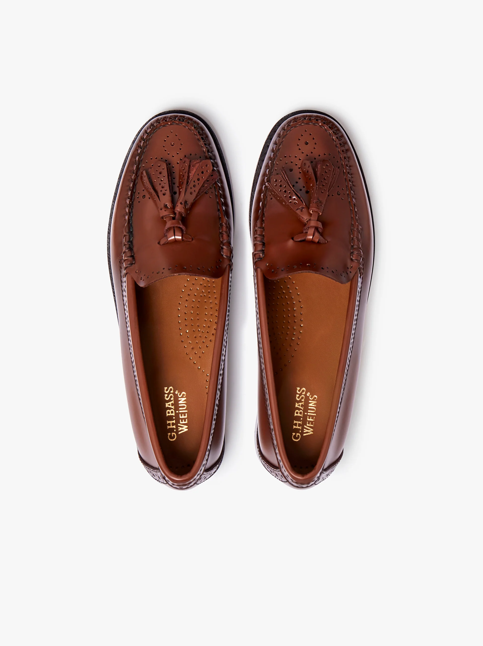 Weejuns Estelle Brogue Tassel Loafers - Image 3