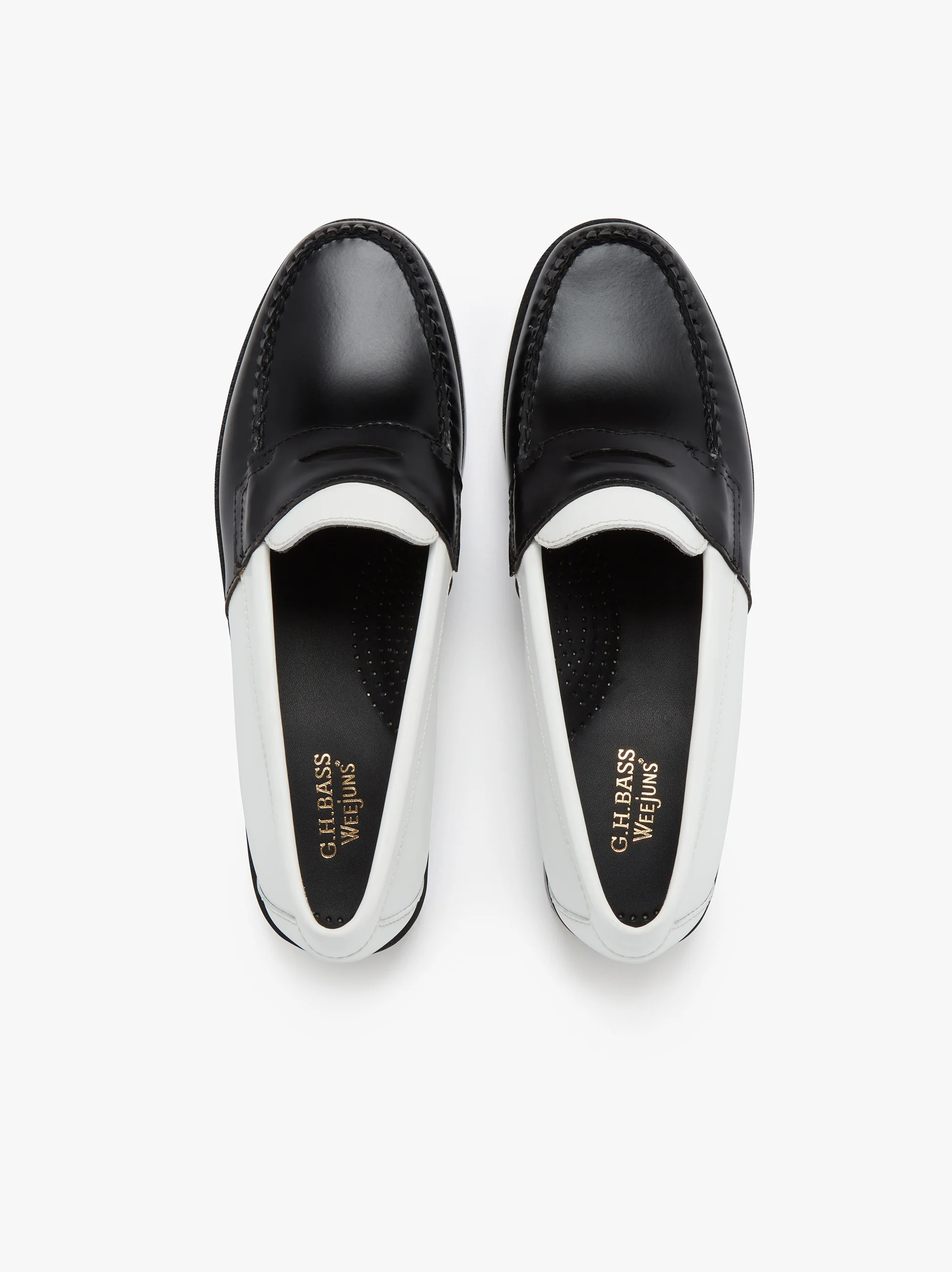 Weejuns Two Tone Penny Loafers - Image 3